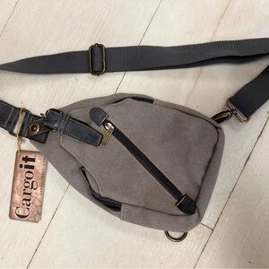 Crossbody canvas bag